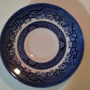 Chinoiserie Blue White Tea Saucer Only